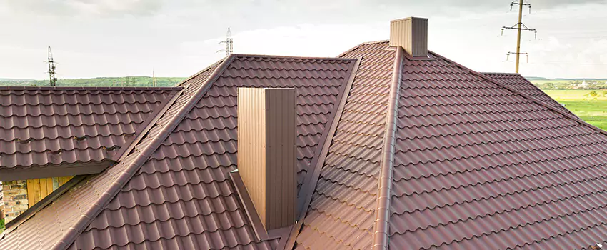 Residential Chimney Flashing Restoration in New Haven, IN