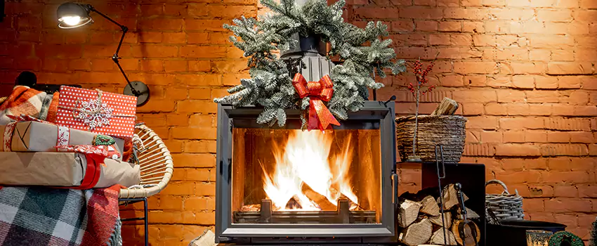 Travis Industries Linear Gas Fireplace Installation in New Haven, Indiana