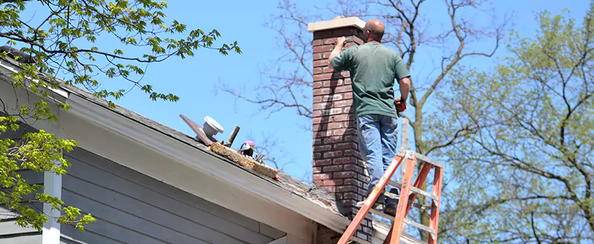 Vinyl and PVC Chimney Flashing Installation in New Haven, IN
